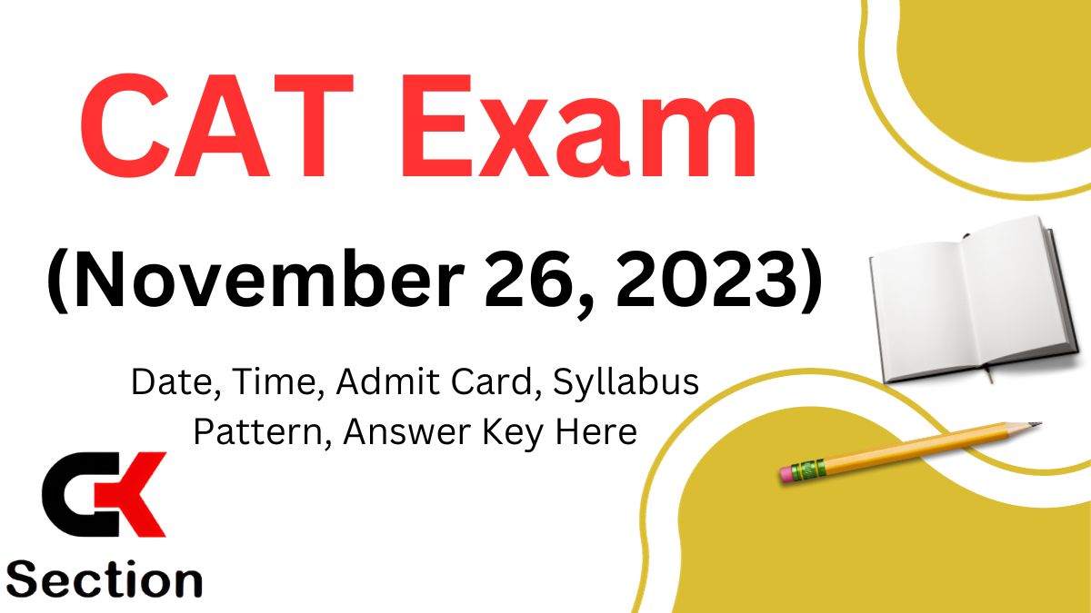 CAT Exam 2023